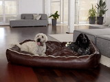 Zvierací pelech Dogbed Leather Brown XXL